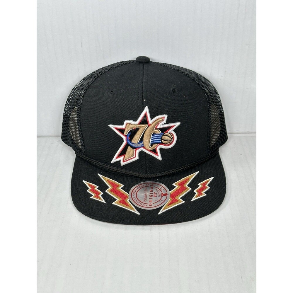 Mitchell & Ness Philadelphia 76ers NBA Recharge Adjustable Snapback Hat Cap NWT